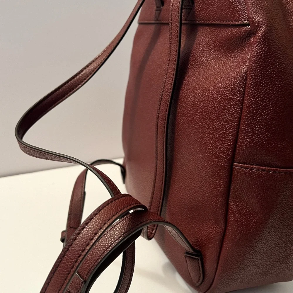 Nine West Maroon Backpack - Picture 2 of 5